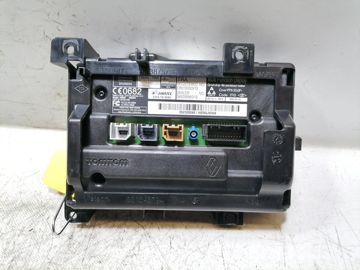 Renault Captur 1 original Display Monitor Anzeige Bj.2017